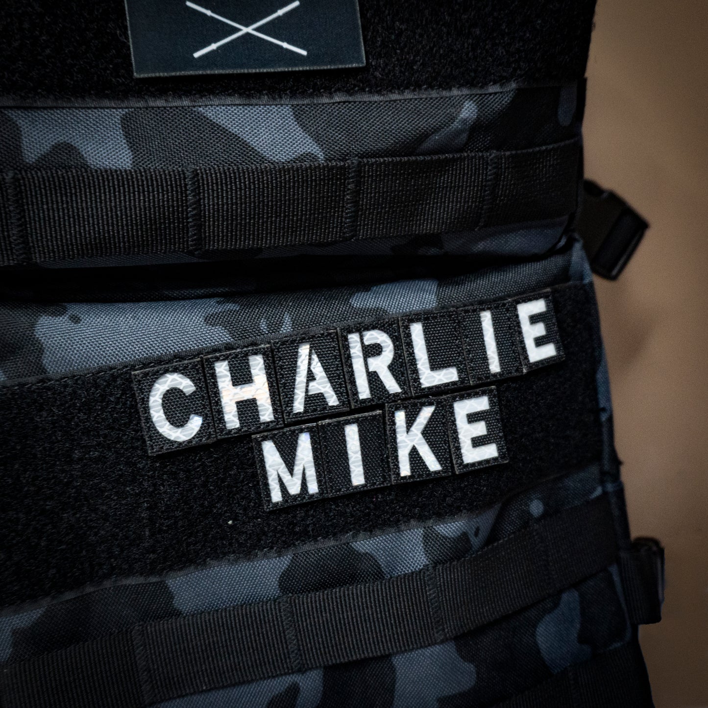 IR Reflective Alphabet Patch