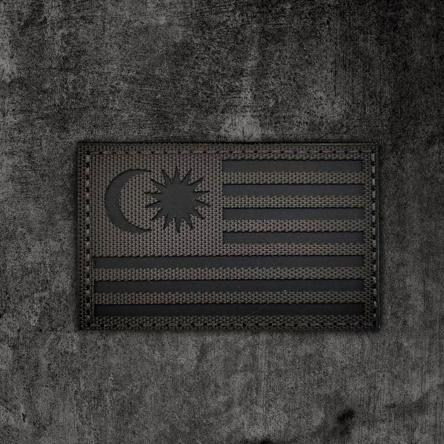 Malaysia STEALTH IR Flag Patch